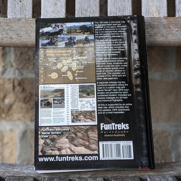 FunTreks Guide To Colorado Backroads & 4-Wheel-Drive Trails 3rd Ed 100 Trails - Picture 2 of 8